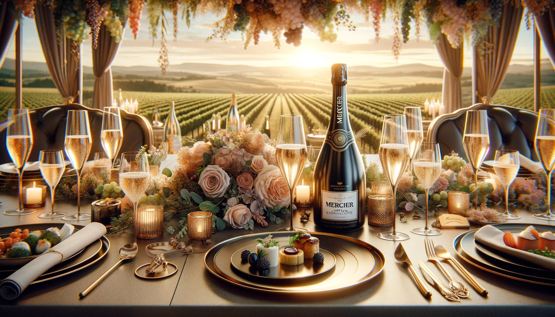 Mercier : L'Élégance du Champagne et des Plaques Métal Déco