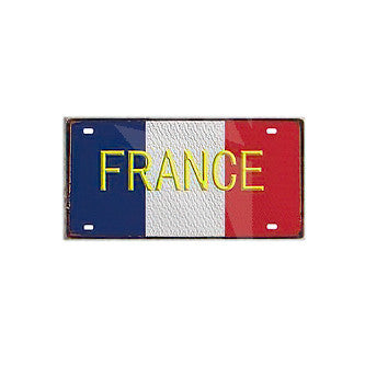 Plaque métal déco vintage 🌍 FRANCE N°35 ✔