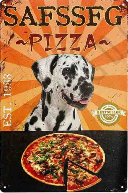 DALMATIEN PLAQUE SAFSSFG PIZZA