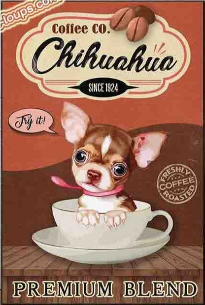 CHIHUAHUA PLAQUE COFFE CO. PREMIUM BLEND