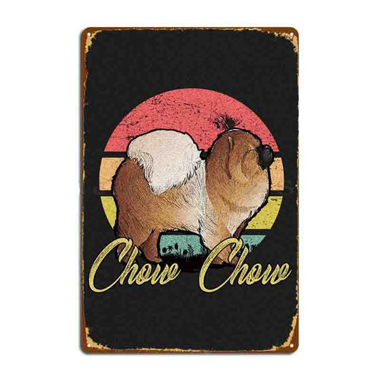 CHOW CHOW PLAQUE