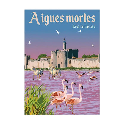 POSTER AIGUES MORTES France N° 52 ✅