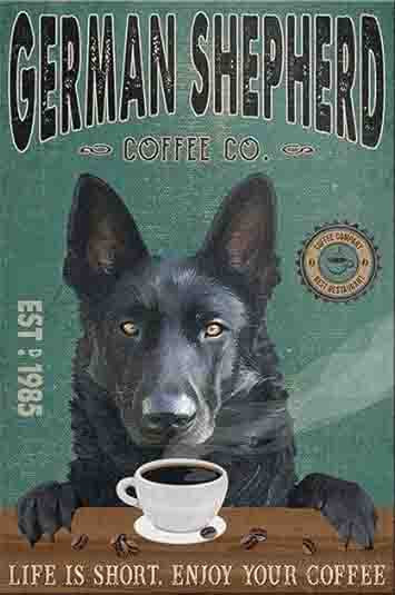 BERGER ALLEMAND PLAQUE COFFEE CO