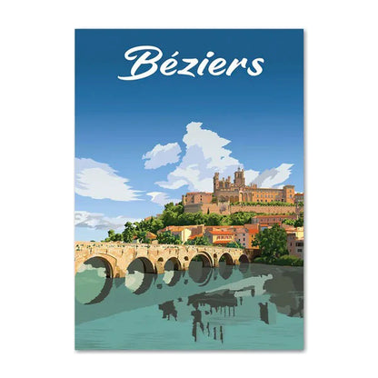 POSTER BEZIERS France N° 54 ✅