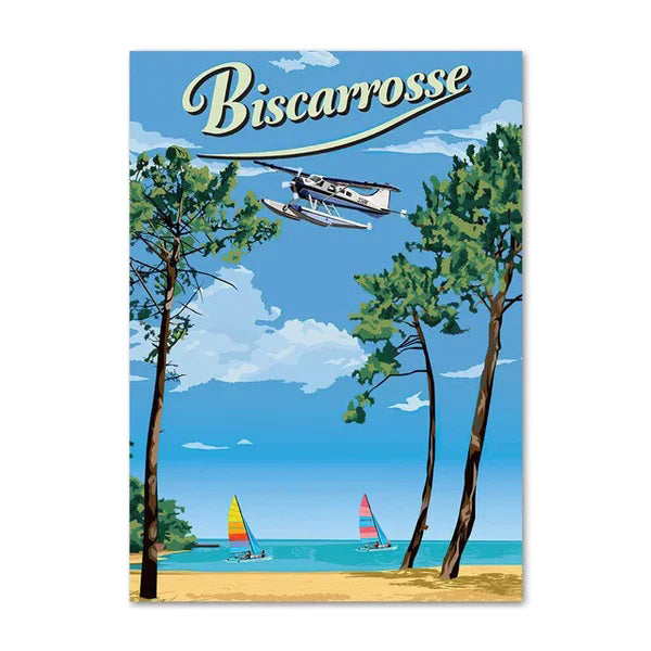 POSTER BISCARROSSE France N° 56 ✅