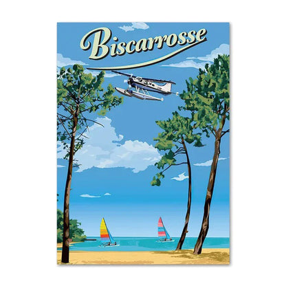 POSTER BISCARROSSE France N° 56 ✅