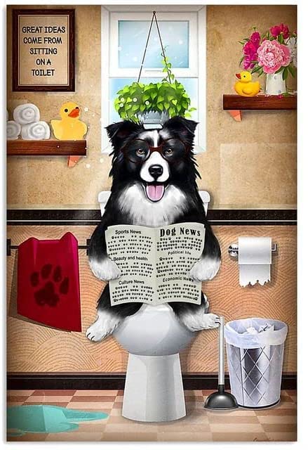 BORDER COLLIE PLAQUE WC JOURNAL