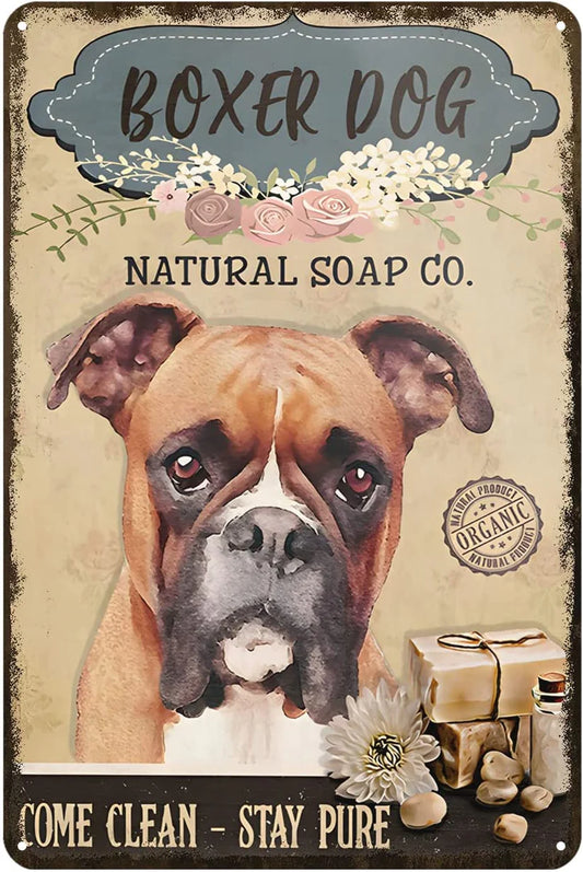 BOXER PLAQUE NATURAL SOAP CO.