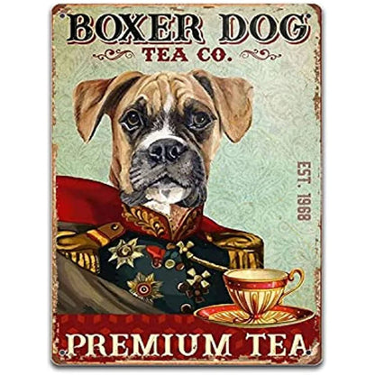 BOXER PLAQUE TEA CO.