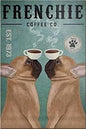 BULLDOG PLAQUE FRENCHIE COFFEE CO.