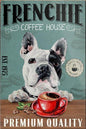 BULLDOG PLAQUE FRENCHIE COFFEE HOUSE