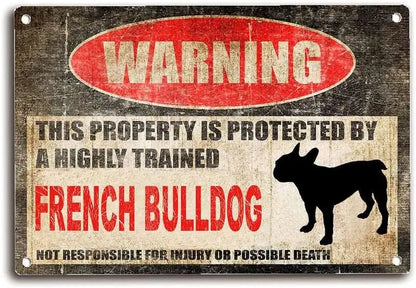 BULLDOG PLAQUE WARNING...