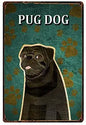 CARLIN PLAQUE PUG DOG