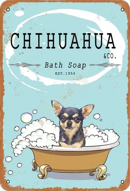 CHIHUAHUA PLAQUE CHIHUAHUA & CO. BATH SOAP