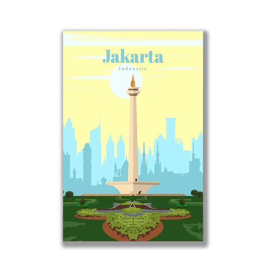 POSTER DJAKARTA Indonesia N° 15 ✅