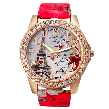 MONTRE Femme Paris Tour Eiffel Coups de 💝 France N° 6