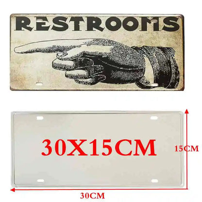 Plaque métal déco vintage 🌍 RUSSIE N° 4 ✔