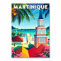 PLAQUE DECO FRANCE MARTINIQUE