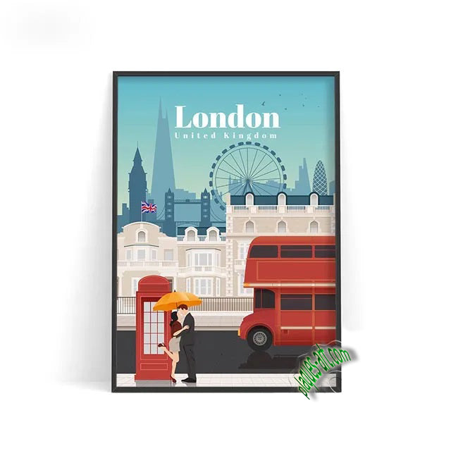 Poster  LONDRES  Angleterre N° 24 ✅