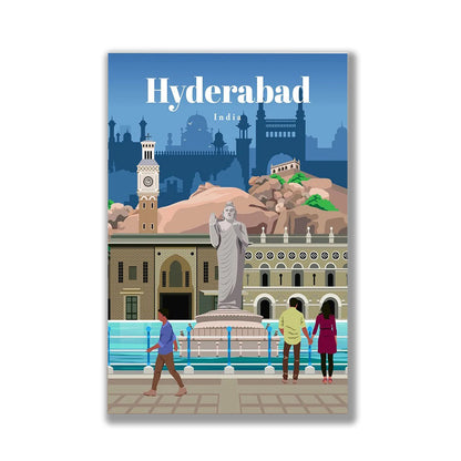 POSTER HYDERABAD  Inde N° 4 ✅