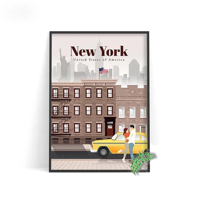 Poster NEW YORK Etats-Unis N° 31 ✅