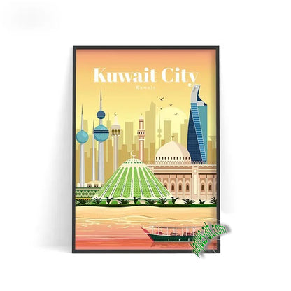 Poster Koweït City  N° 1  ✅