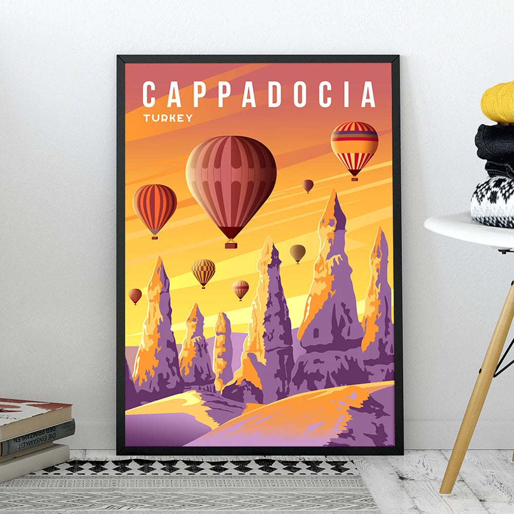 POSTER CAPPADOCE Turquie N° 6 ✅