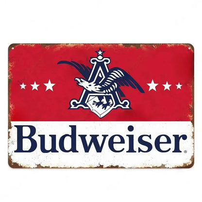 PLAQUE BIERE BUDWEISER