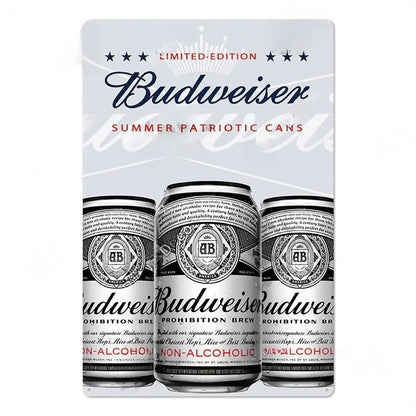 PLAQUE BIERE BUDWEISER