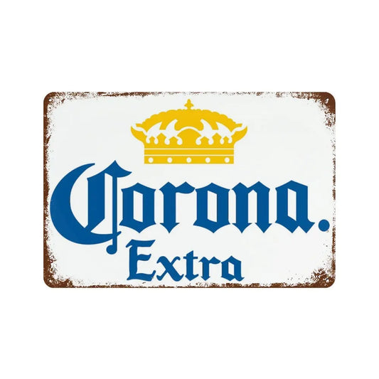 PLAQUE BIERE CORONA