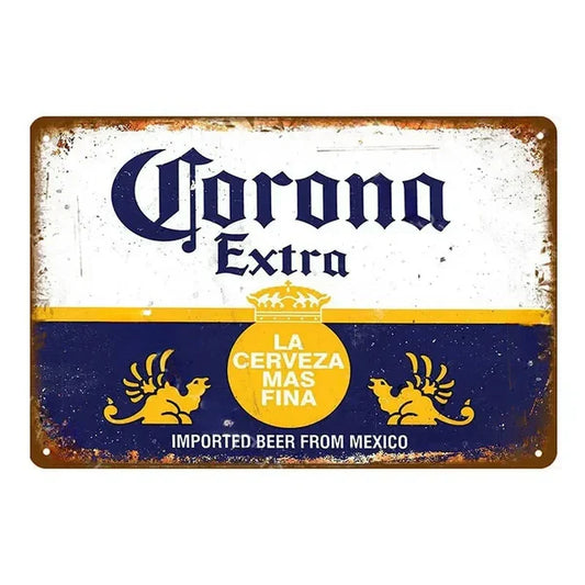 PLAQUE BIERE CORONA