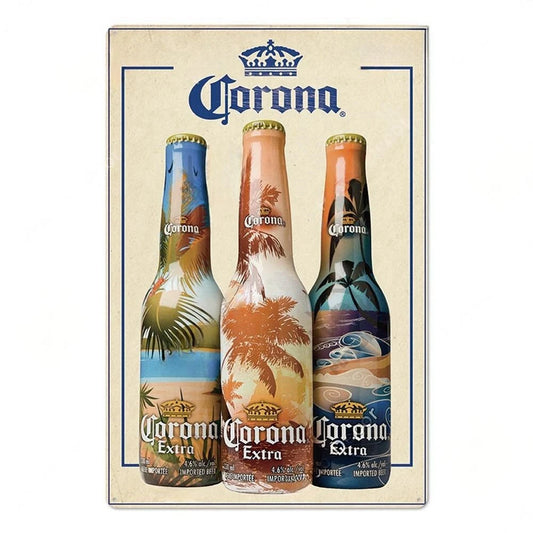 PLAQUE BIERE CORONA