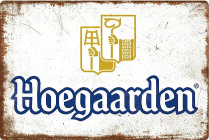 PLAQUE BIERE HOEGAARDEN