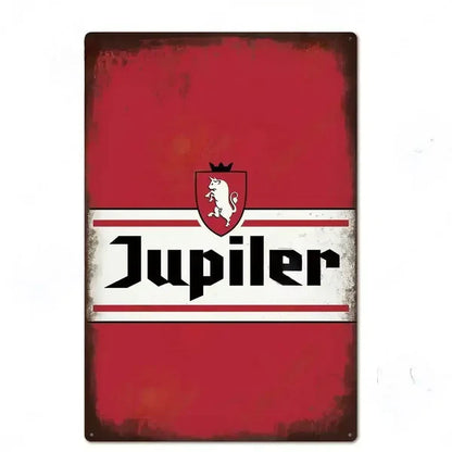 PLAQUE BIERE JUPILER