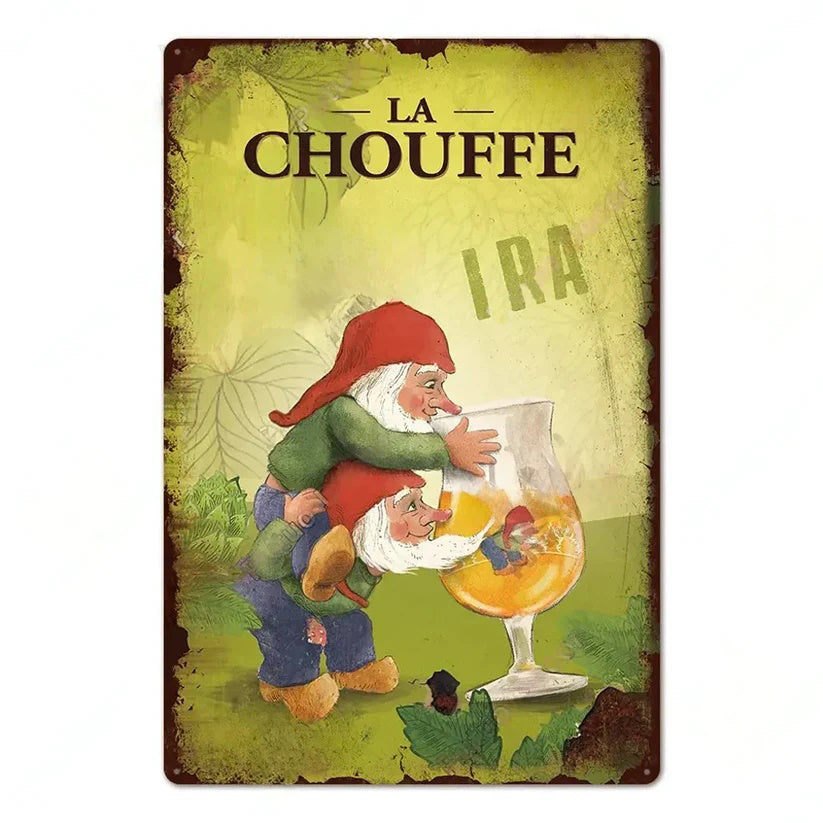 PLAQUE BIERE LA CHOUFFE