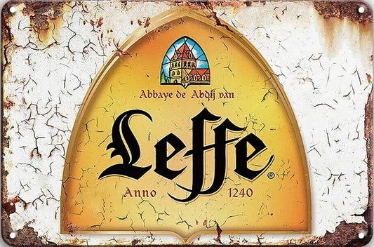 PLAQUE BIERE LEFFE