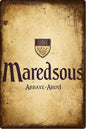 PLAQUE BIERE MAREDSOUS