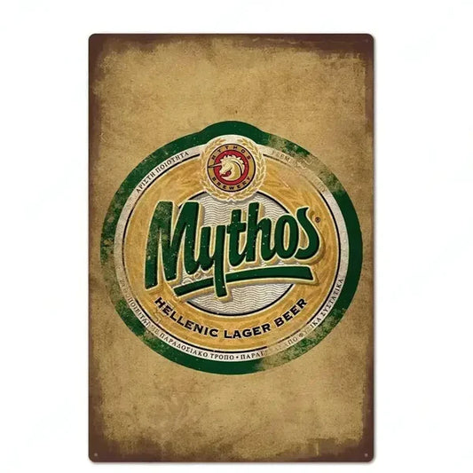 PLAQUE BIERE MYTOS