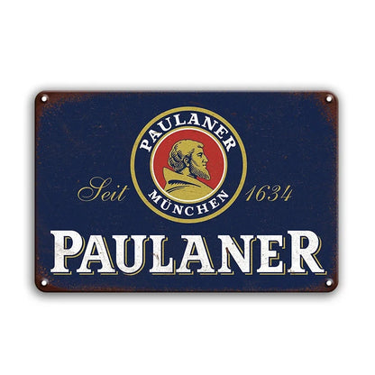 PLAQUE BIERE PAULANER