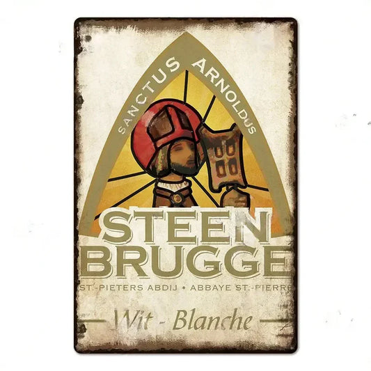 PLAQUE BIERE STEENBRUGGE