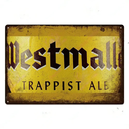 PLAQUE BIERE WESTMALLE