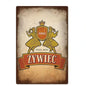 PLAQUE BIERE ZYWIEC