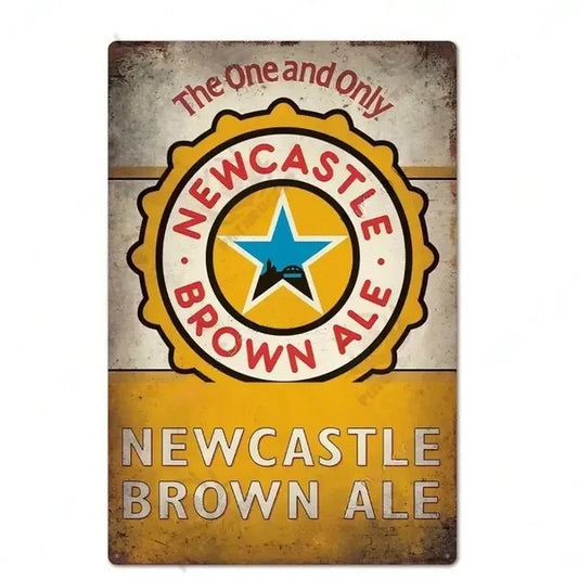 PLAQUE BIERE NEWCASTLE