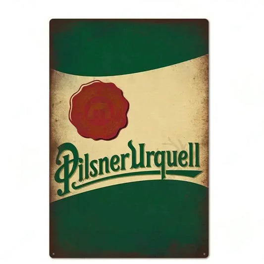 PLAQUE BIERE PILSNER URQUELL