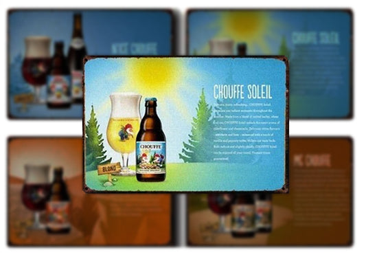 PLAQUE BIERE LA CHOUFFE 5405