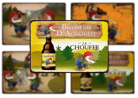 PLAQUE BIERES LA CHOUFFE 5422