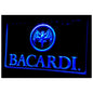 Plaque métal déco vintage RHUM BACARDI