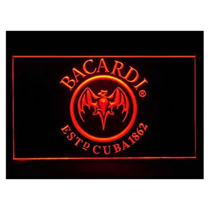 PLAQUE RHUM BACARDI 14