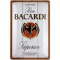 PLAQUE RHUM BACARDI 17