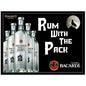 PLAQUE RHUM BACARDI 6